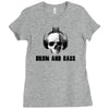 drum and bass Ladies Fitted T-Shirt