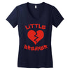 little heart breaker Women's V-Neck T-Shirt
