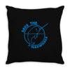 save the narwhales Throw Pillow
