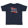 delete your account Toddler T-shirt