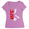 bruce lee family ufc Women's Triblend Scoop T-shirt