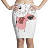 personnage de cartoon Pencil Skirts