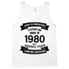 Premium Vintage  1980 Tank Top