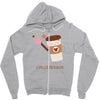 Espresso Patronum Zipper Hoodie