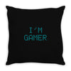 I'm Gamer Throw Pillow