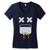 taste the rainbow Women's V-Neck T-Shirt