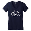fixi fahrrad  fun Women's V-Neck T-Shirt