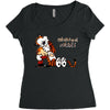 calvin hobbes Women's Triblend Scoop T-shirt