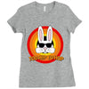 too hip to hop   bunny easter Ladies Fitted T-Shirt