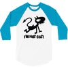 i'm not cat 3/4 Sleeve Shirt