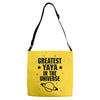 Greatest Yaya In The Universe Adjustable Strap Totes