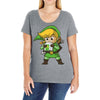 blowing bits Ladies Curvy T-Shirt