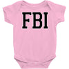 fbi humor Baby Onesie