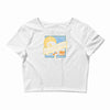 halloween moon Crop Top