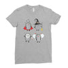 halloween hedgehogs Ladies Fitted T-Shirt