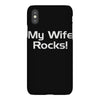 my wife rocks iPhoneX