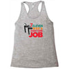 7 eleven was a part time job Racerback Tank