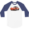 red car 3/4 Sleeve Shirt
