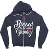 Blessed to be Called Granny Zipper Hoodie