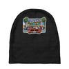 mens retro game out run, ideal gift or birthday present. Baby Beanies