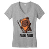nub nub Women's V-Neck T-Shirt