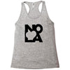 love nola new orleans american jazz blues music t shirt Racerback Tank
