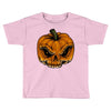 skull pumpkin Toddler T-shirt