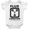 flux capacitor Baby Onesie