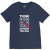 think outside the box V-Neck Tee