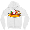 merry christmas Zipper Hoodie