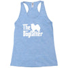 the dogfather american eskimo dog white Racerback Tank