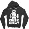 gym cat workout Zipper Hoodie
