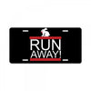 run away rabbit License Plate