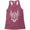 viking skull Racerback Tank