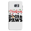 christmas dogs and paws Samsung Galaxy S7