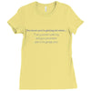 sexy woman Ladies Fitted T-Shirt