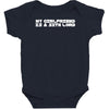 my girlfriend is a sith lord Baby Bodysuit
