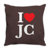 i love jesus christ Throw Pillow