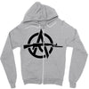 gun logo Zipper Hoodie