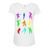 Fortnite Dance Maternity Scoop Neck T-shirt
