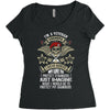 I'm A Veteran Grandpa T Shirt Women's Triblend Scoop T-shirt