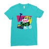 totally rad Ladies Fitted T-Shirt