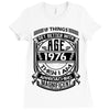 Things Better 1976 Age Approach Magnificent Ladies Fitted T-Shirt
