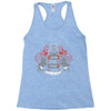 black knight coat of (no) arms Racerback Tank