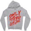 only the mad Zipper Hoodie