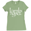 lamb of god Ladies Fitted T-Shirt