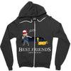 best friends forever Zipper Hoodie