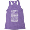 white christmas Racerback Tank