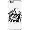 together we make a family iPhone 6/6s Case