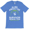 alien abductee survivor tour ufo nerd geek comic funny T-Shirt